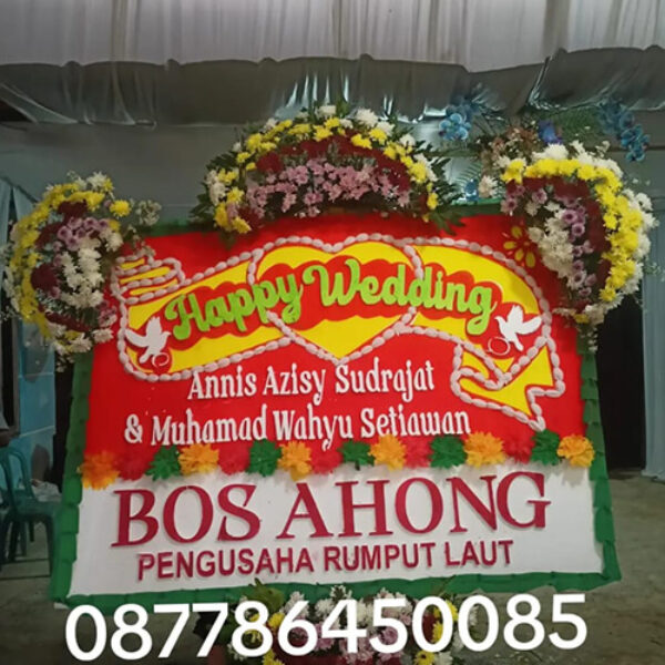 Karangan Bunga Wedding
