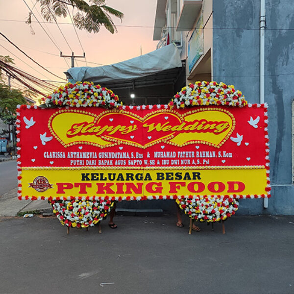 Karangan Bunga Wedding