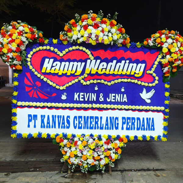Karangan Bunga Wedding