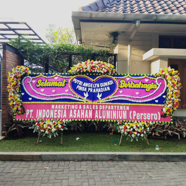 Karangan Bunga Wedding