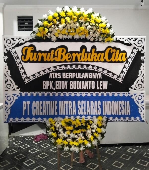 Karangan Bunga Duka Cita