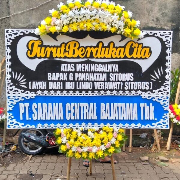 Karangan Bunga Duka Cita