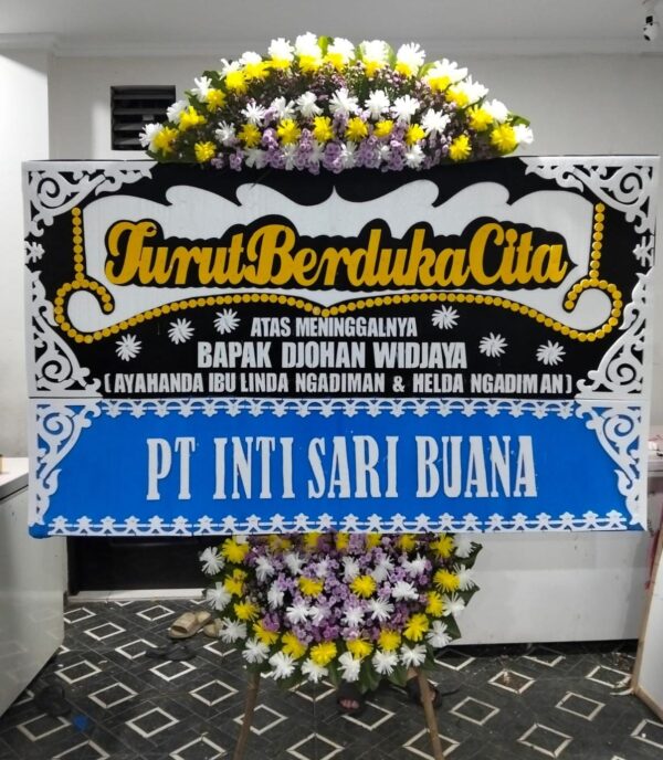 Karangan Bunga Duka Cita