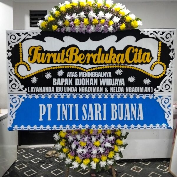 Karangan Bunga Duka Cita